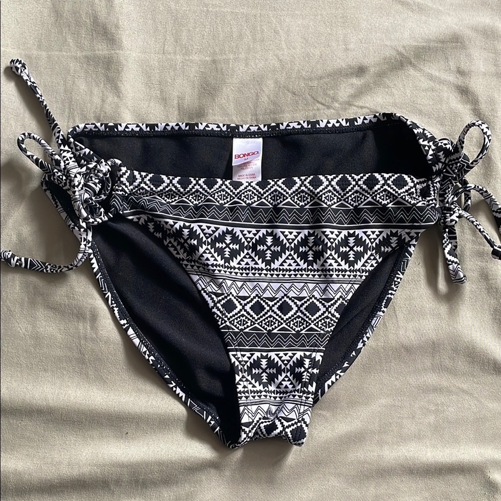 BONGO Tribal Print Bikini Bottom